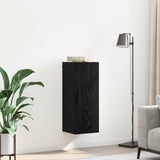 Pensile Rovere Nero 34,5 x 34 x 90 cm Legno truciolato