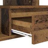 Tavolino da salotto con cassetto Legno vecchio 90 x 49 x 45 cm