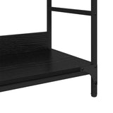 Libreria Rovere nero 78.5 x 33 x 82 cm Legno truciolato