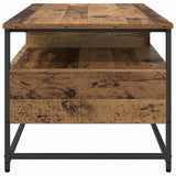 Tavolino da salotto con cassetto Legno vecchio 100 x 51 x 45 cm