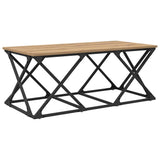 Tavolino da salotto Rovere artigianale 100 x 49 x 40 cm