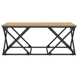 Tavolino da salotto Rovere artigianale 100 x 49 x 40 cm