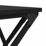 Tavolino da salotto Rovere Nero 100 x 49 x 40 cm