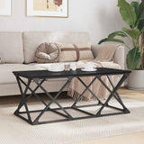 Tavolino da salotto Rovere Nero 100 x 49 x 40 cm