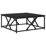 Tavolino da salotto Rovere Nero 70 x 70 x 30 cm