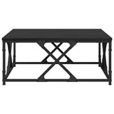 Tavolino da salotto Rovere Nero 70 x 70 x 30 cm