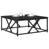 Tavolino da salotto Rovere Nero 70 x 70 x 30 cm