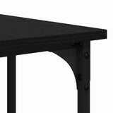 Scrivania Rovere Nero 139 x 139 x 75 cm Legno truciolato