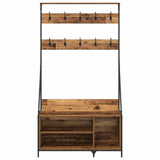 Stendibiancheria Legno vecchio 100 x 41 x 184 cm