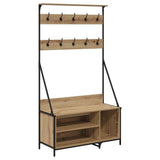 Stendibiancheria Rovere artigianale 100 x 41 x 184 cm