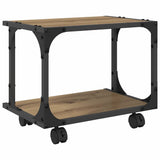 Supporto per Stampante Rovere artigianale 41 x 28 x 33.5 cm