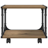 Supporto per Stampante Rovere artigianale 41 x 28 x 33.5 cm