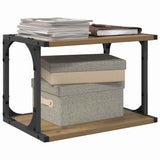 Supporto per Stampante Rovere artigianale 41 x 28 x 33.5 cm