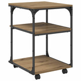 Supporto per Stampante Rovere artigianale 43 x 48 x 64 cm