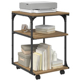 Supporto per Stampante Rovere artigianale 43 x 48 x 64 cm