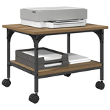 Supporto per Stampante Rovere artigianale 50 x 40 x 38 cm