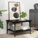 Supporto per Stampante Rovere Nero 50 x 40 x 38 cm