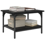 Supporto per Stampante Rovere Nero 50 x 40 x 38 cm