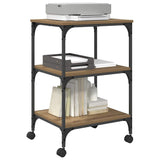 Supporto per Stampante Rovere artigianale 50 x 41 x 75 cm