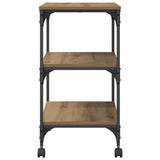 Supporto per Stampante Rovere artigianale 50 x 41 x 75 cm