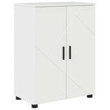 Mobile da Bagno con archiviazione Bianco Lucido 60 x 35 x 80 cm