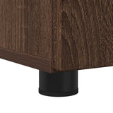 Mobile da Bagno con porta Rovere Marrone 60 x 35 x 80 cm