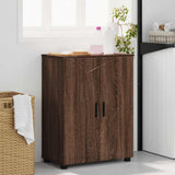 Mobile da Bagno con porta Rovere Marrone 60 x 35 x 80 cm