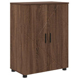 Mobile da Bagno con porta Rovere Marrone 60 x 35 x 80 cm