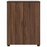 Mobile da Bagno con porta Rovere Marrone 60 x 35 x 80 cm
