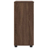 Mobile da Bagno con porta Rovere Marrone 60 x 35 x 80 cm