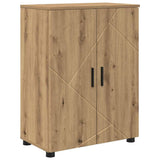 Mobile da Bagno con porta Rovere artigianale 60 x 35 x 80 cm