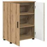 Mobile da Bagno con porta Rovere artigianale 60 x 35 x 80 cm