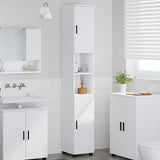 Mobile da Bagno con archiviazione Bianco 30 x 35 x 192 cm
