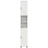 Mobile da Bagno con archiviazione Bianco 30 x 35 x 192 cm