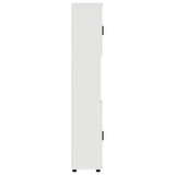 Mobile da Bagno con archiviazione Bianco 30 x 35 x 192 cm