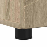 Mobile da Bagno con porta Rovere Sonoma 30 x 35 x 192 cm
