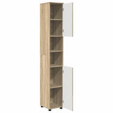 Mobile da Bagno con porta Rovere Sonoma 30 x 35 x 192 cm