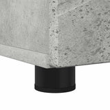 Mobile da Bagno con porta Grigio cemento 30 x 35 x 192 cm