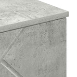 Mobile da Bagno con porta Grigio cemento 30 x 31,5 x 61 cm
