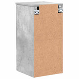 Mobile da Bagno con porta Grigio cemento 30 x 31,5 x 61 cm