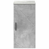 Mobile da Bagno con porta Grigio cemento 30 x 31,5 x 61 cm