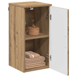 Mobile da Bagno con porta Rovere artigianale 30 x 31,5 x 61 cm