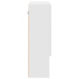 Mobiletto per specchio Bianco 80 x 17 x 55 cm Legno truciolato