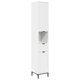 Mobile da Bagno Bianco 31,5 x 33 x 190 cm
