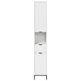 Mobile da Bagno Bianco 31,5 x 33 x 190 cm