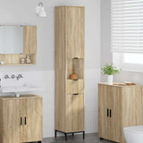 Mobile da Bagno con cassetto Rovere Sonoma 31,5 x 33 x 190 cm