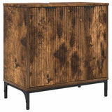 Armadio per Lavabo da Bagno Rovere fumé 60,5 x 33,5 x 61 cm