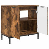 Armadio per Lavabo da Bagno Rovere fumé 60,5 x 33,5 x 61 cm