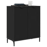 Credenza Nero 69,5 x 33 x 82 cm Legno truciolato