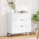 Credenza Bianco 79,5 x 33 x 82 cm Legno truciolato